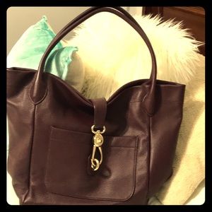 Dooney and Bourke maroon handbag